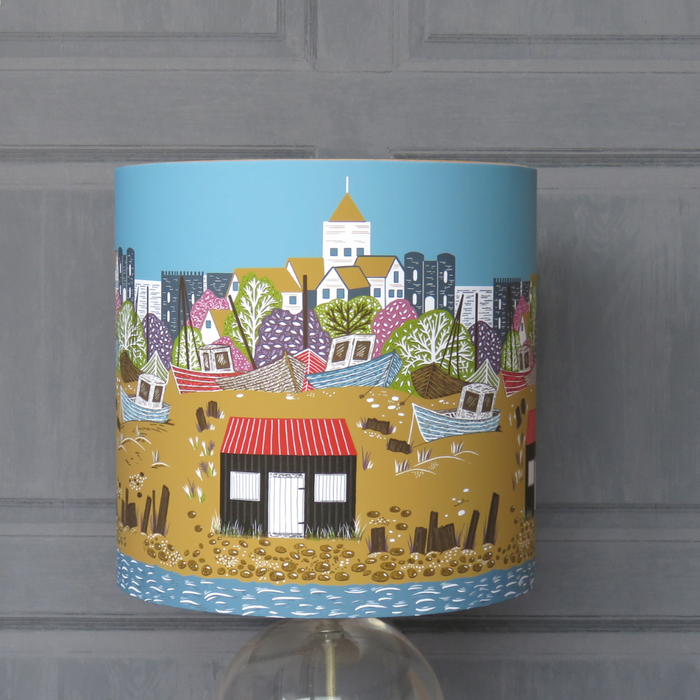 Rye Harbour Drum Lampshade
