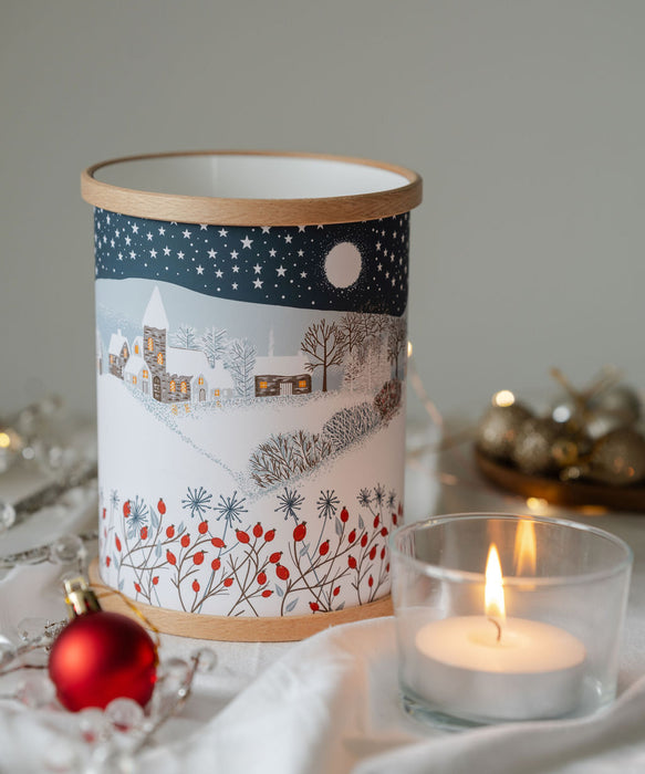 Winter Village Christmas Tea Light Lantern
