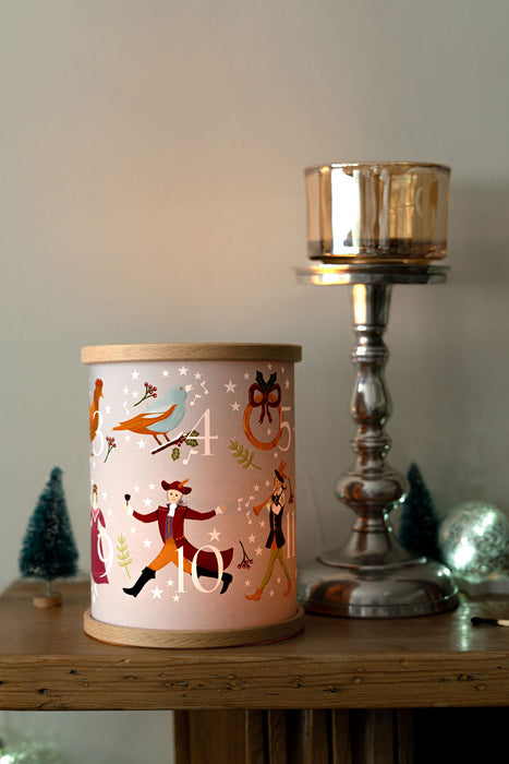 The 12 Days of Christmas Tea Light Lantern